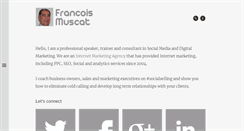 Desktop Screenshot of francoismuscat.co.za